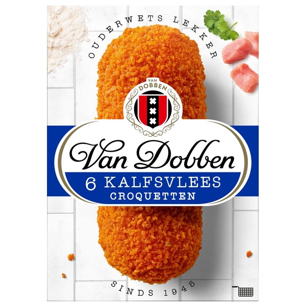DOBBEN kroket         kalfsvlees. 480 GR