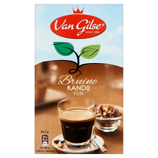 GILSE bruine kandij fijn 500 GR