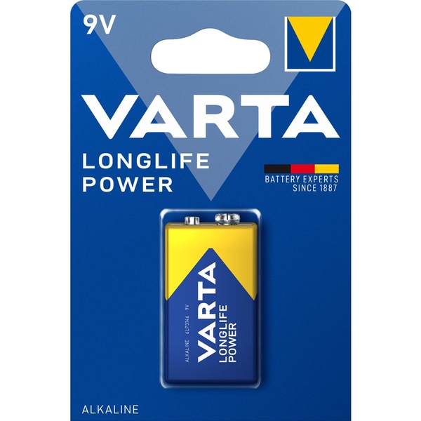 VARTA longlife power 9v blister 1 1 ST