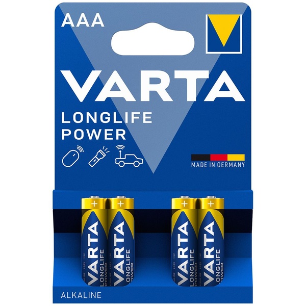 VARTA longlife power AAA blister 4 4 ST