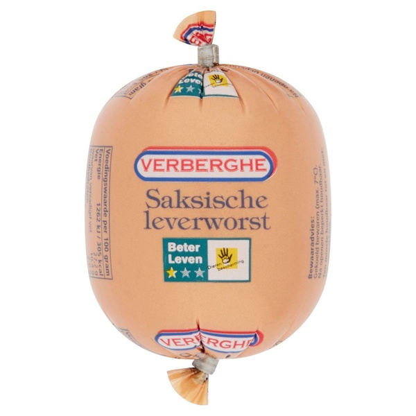 VERBERGH bol leverworst saks 150 GR