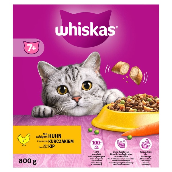 WHISK senior brokken met kip 800 GR