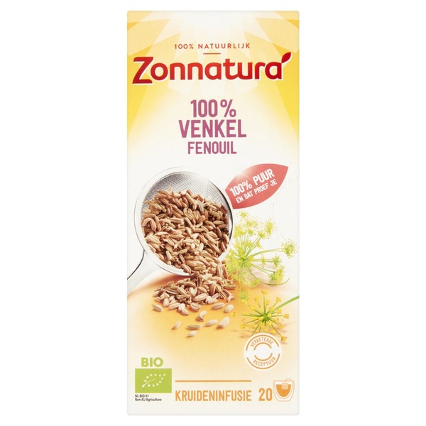 ZONNATUR venkelthee bio 20 ST