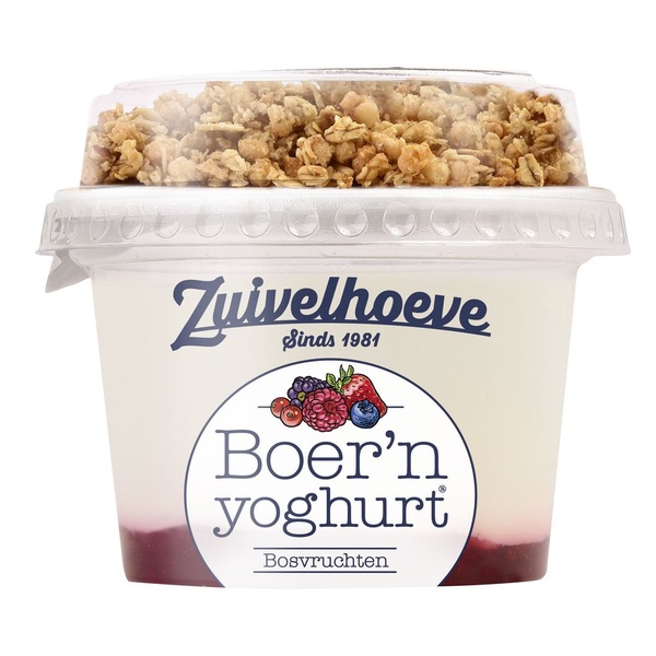 Z HOEV boer'n yogh.   bosvr muesli 170 GR