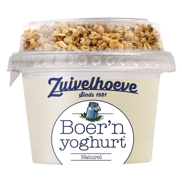 Z HOEV boer'n yogh.   naturel muesli 170 GR